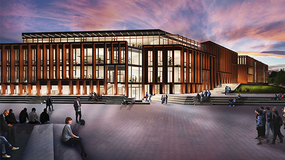 Verena Holmes Building at Canterbury Christ Church University