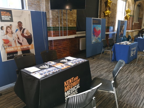 KMMS information stand at Open Day event