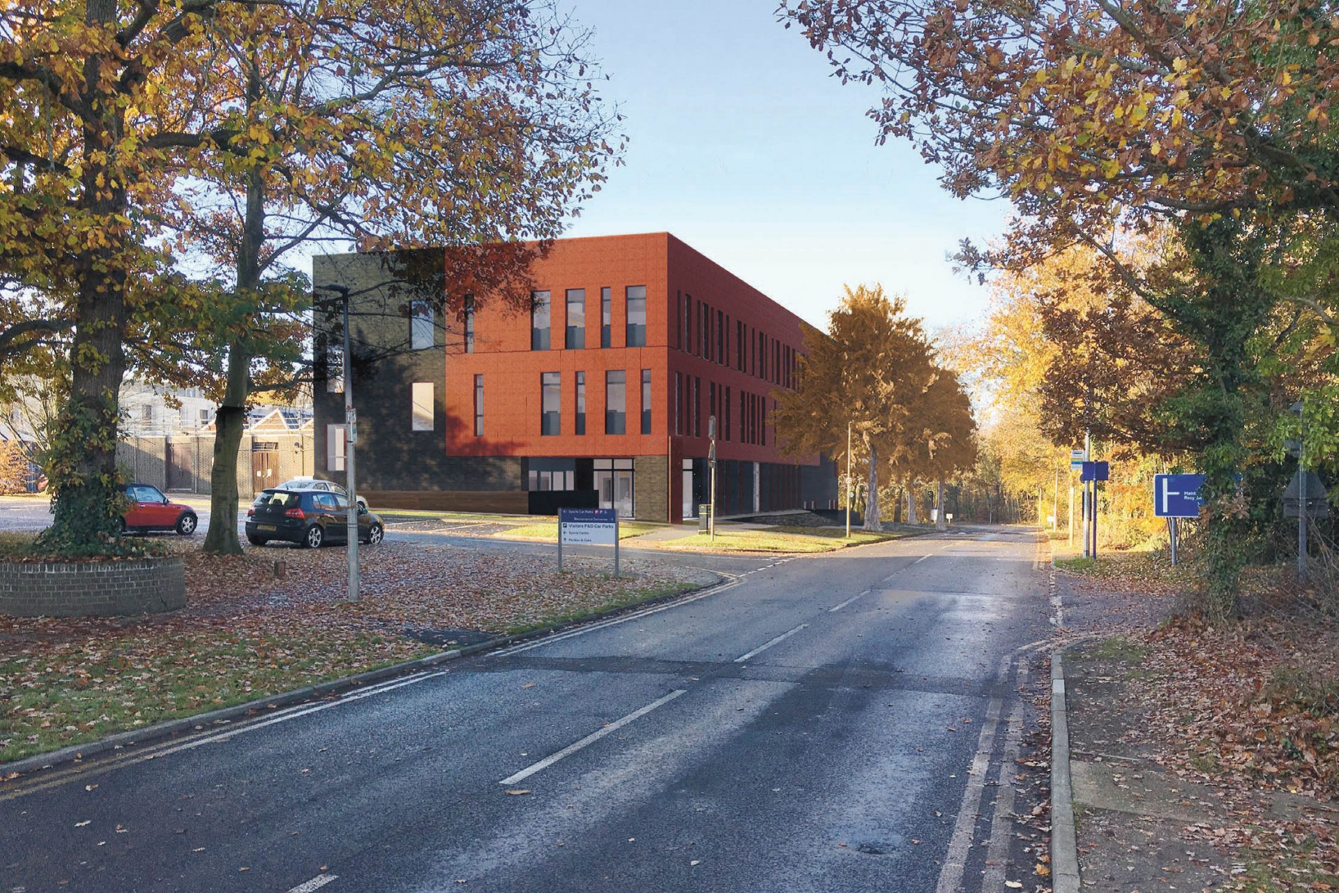 Pears Building from a distance