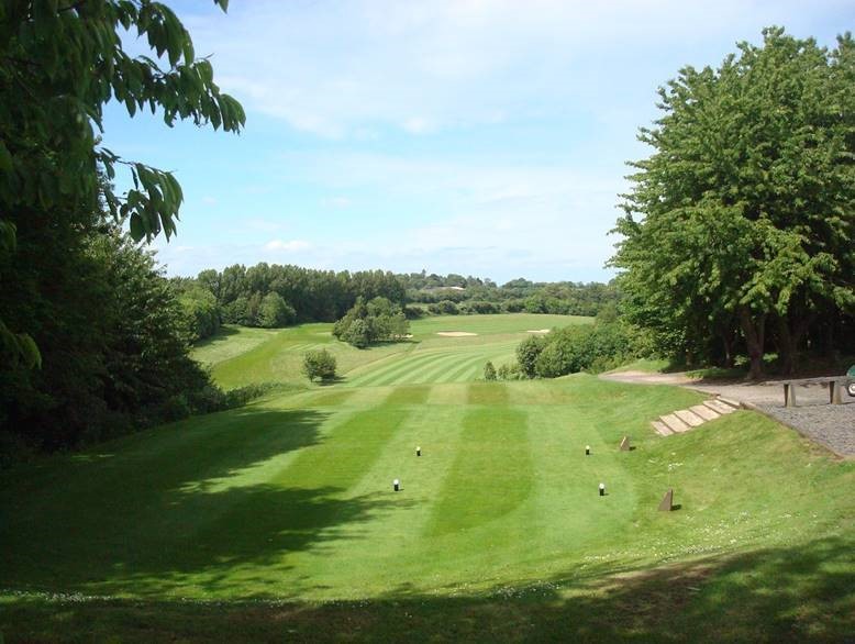 A wide view image of Boughton Golf Course